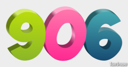 906 Effetto testo