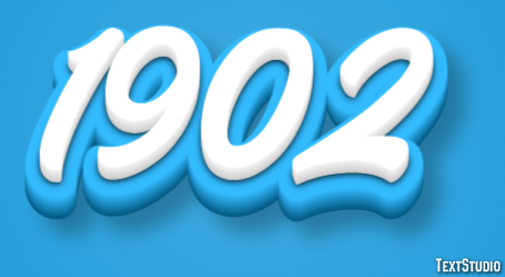 1902 Text Effect