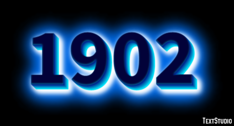 1902 Text Effect