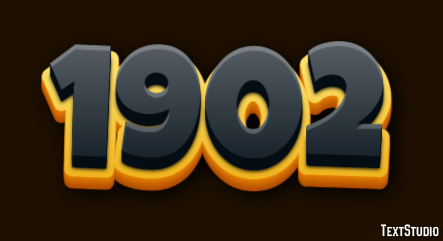 1902 Text Effect