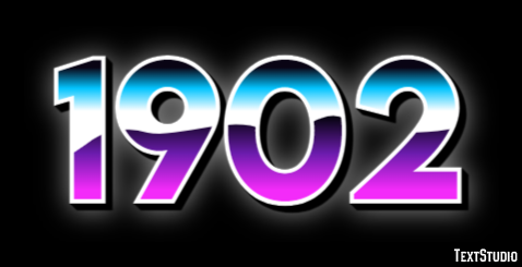 1902 Text Effect