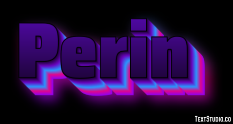 Perin Metin Efekti