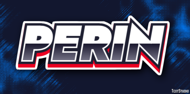 Perin Texteffekt