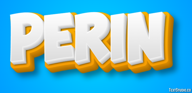 Perin Metin Efekti