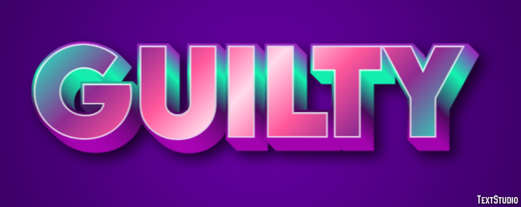 Guilty Text Effect