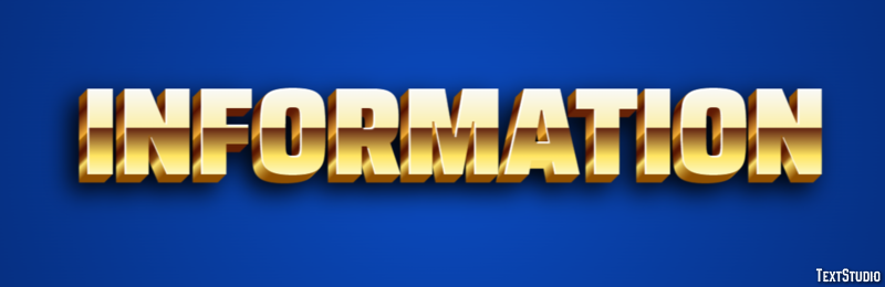 Information Metin Efekti