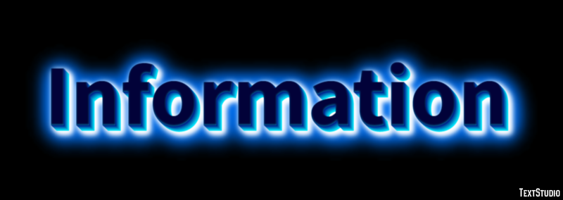 Information Text Effect
