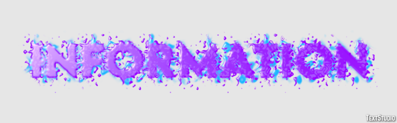 Information Text Effect