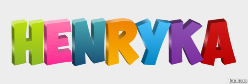 Henryka Efekt tekstowy
