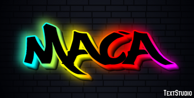 Maçã Efeito do texto
