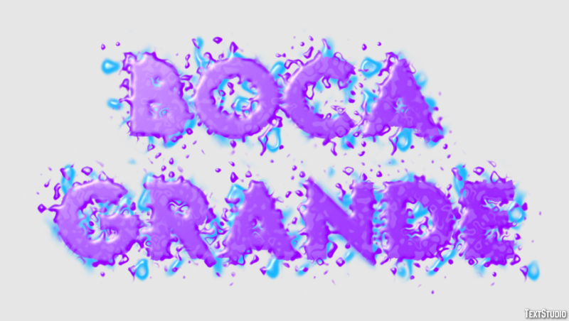 Boca Grande テキスト効果