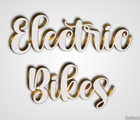 Electric Bikes Effet de Texte