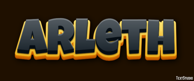 Arleth Text Effect