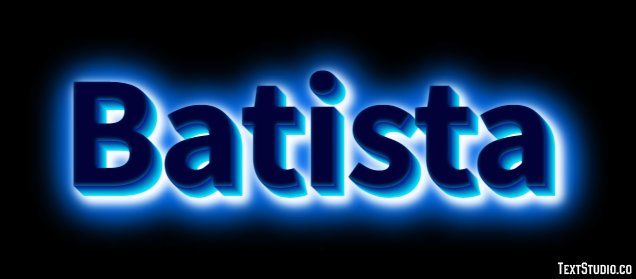 Batista テキスト効果