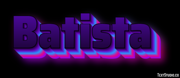 Batista Effetto testo
