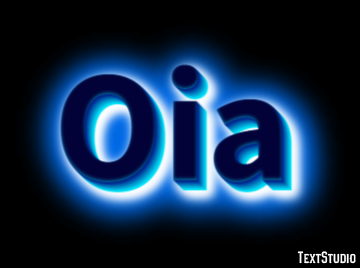 Oia Efekt tekstowy