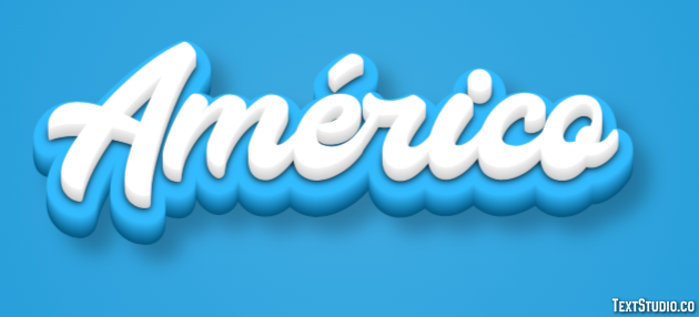 Américo Text Effect