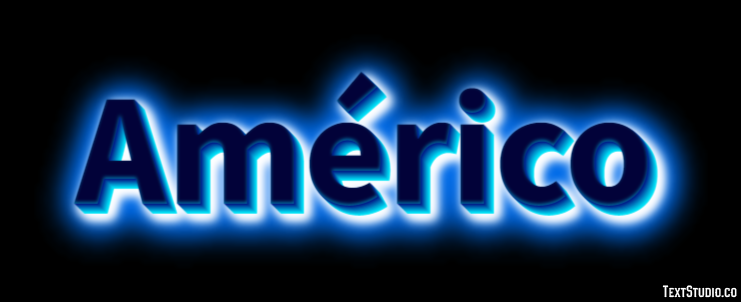 Américo Text Effect