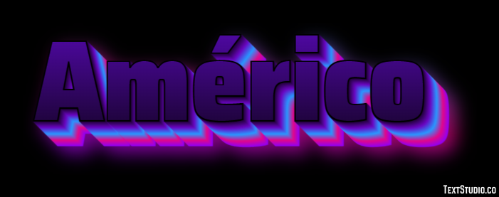 Américo Text Effect