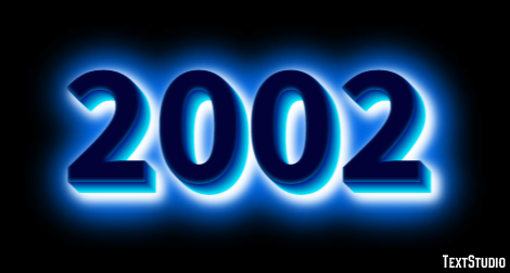 2002 Text Effect