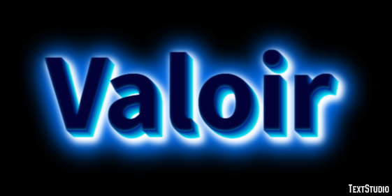 Valoir Effet de Texte