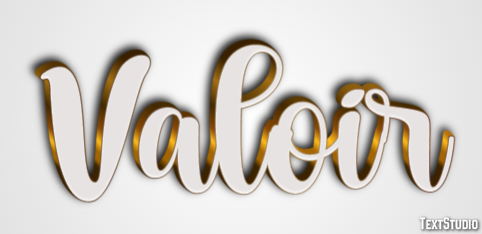 Valoir Effet de Texte