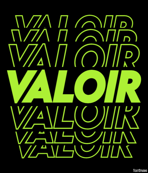 Valoir Effet de Texte