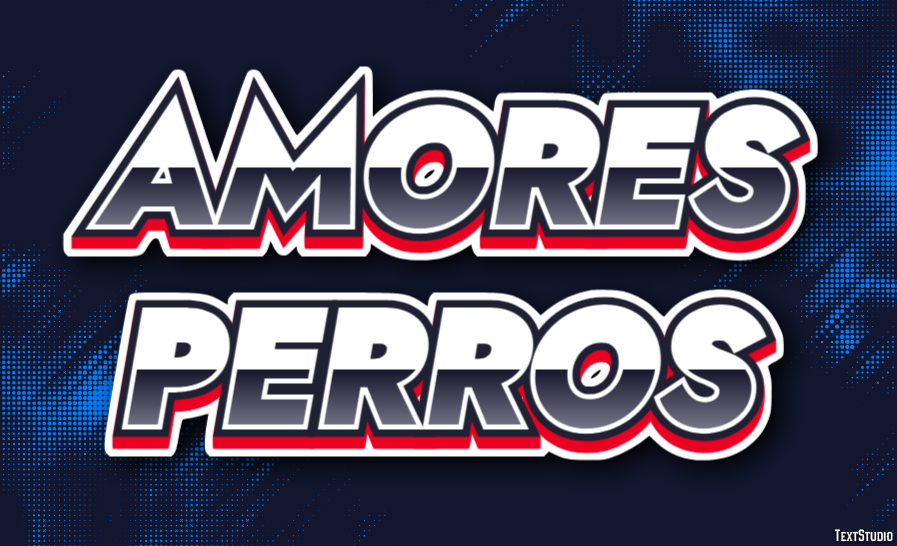 Amores Perros Text effect