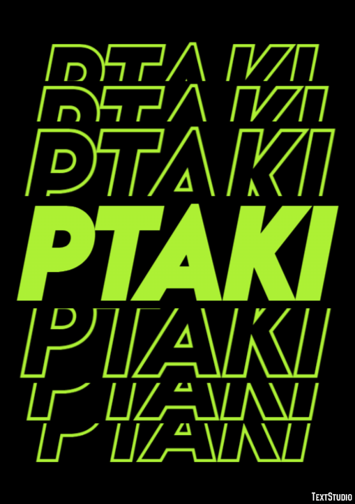 Ptaki Efekt tekstowy