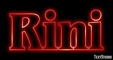 Rini Texteffekt