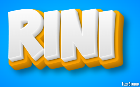 Rini Texteffekt