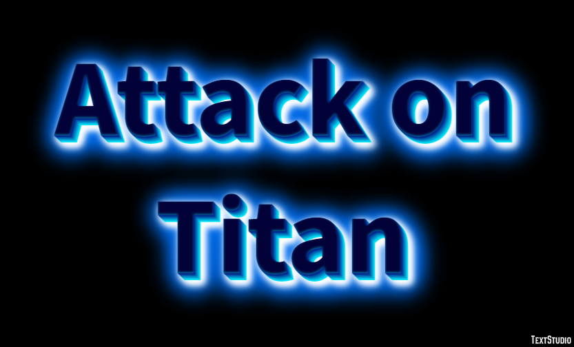 Attack on Titan Metin Efekti