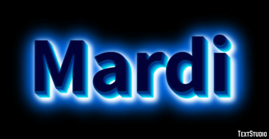 Mardi Effet de texte