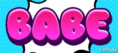 Babe Text Effect