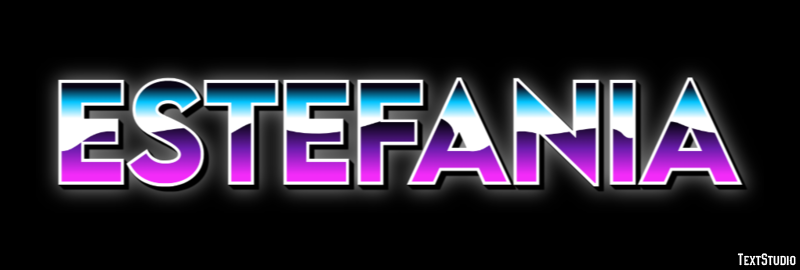 Estefania Texteffekt