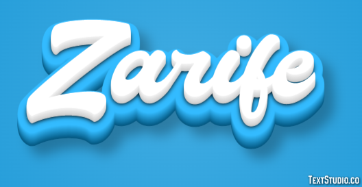 Zarife Efekt tekstowy