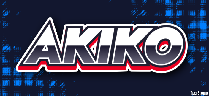 Akiko Text Effect
