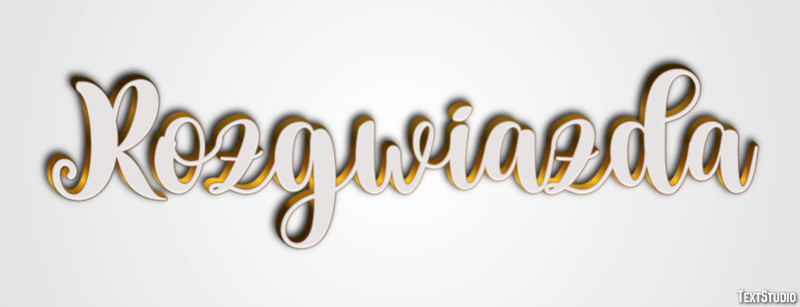 Rozgwiazda Efekt tekstowy