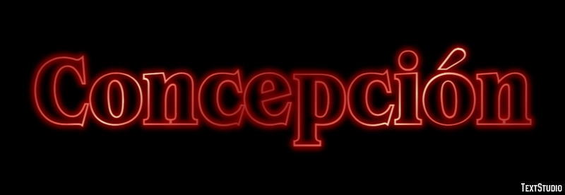Concepción Efekt tekstowy