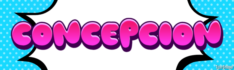 Concepción Efekt tekstowy