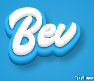 Bev Texteffekt