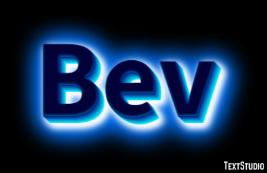 Bev テキスト効果