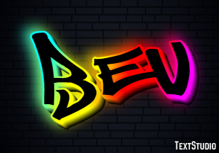 Bev テキスト効果