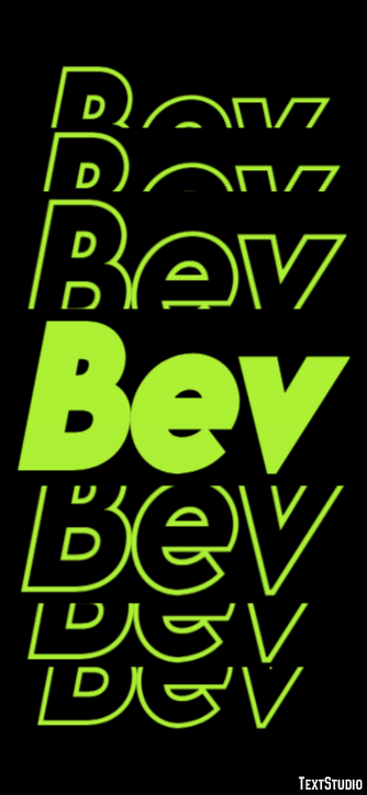 Bev Text Effect