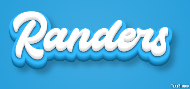 Randers Efekt tekstowy