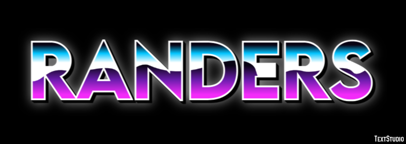 Randers Text Effect