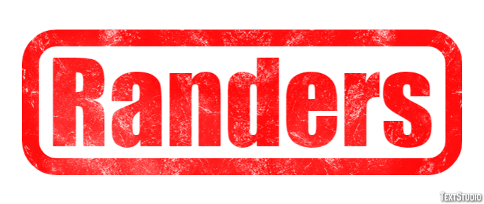 Randers Efekt tekstowy