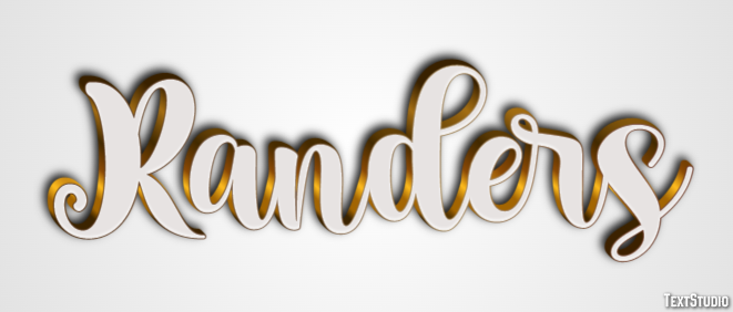 Randers Text Effect