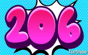 206 Text Effect