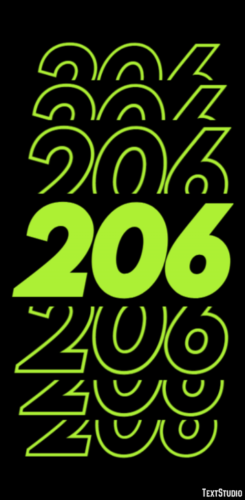 206 Text Effect